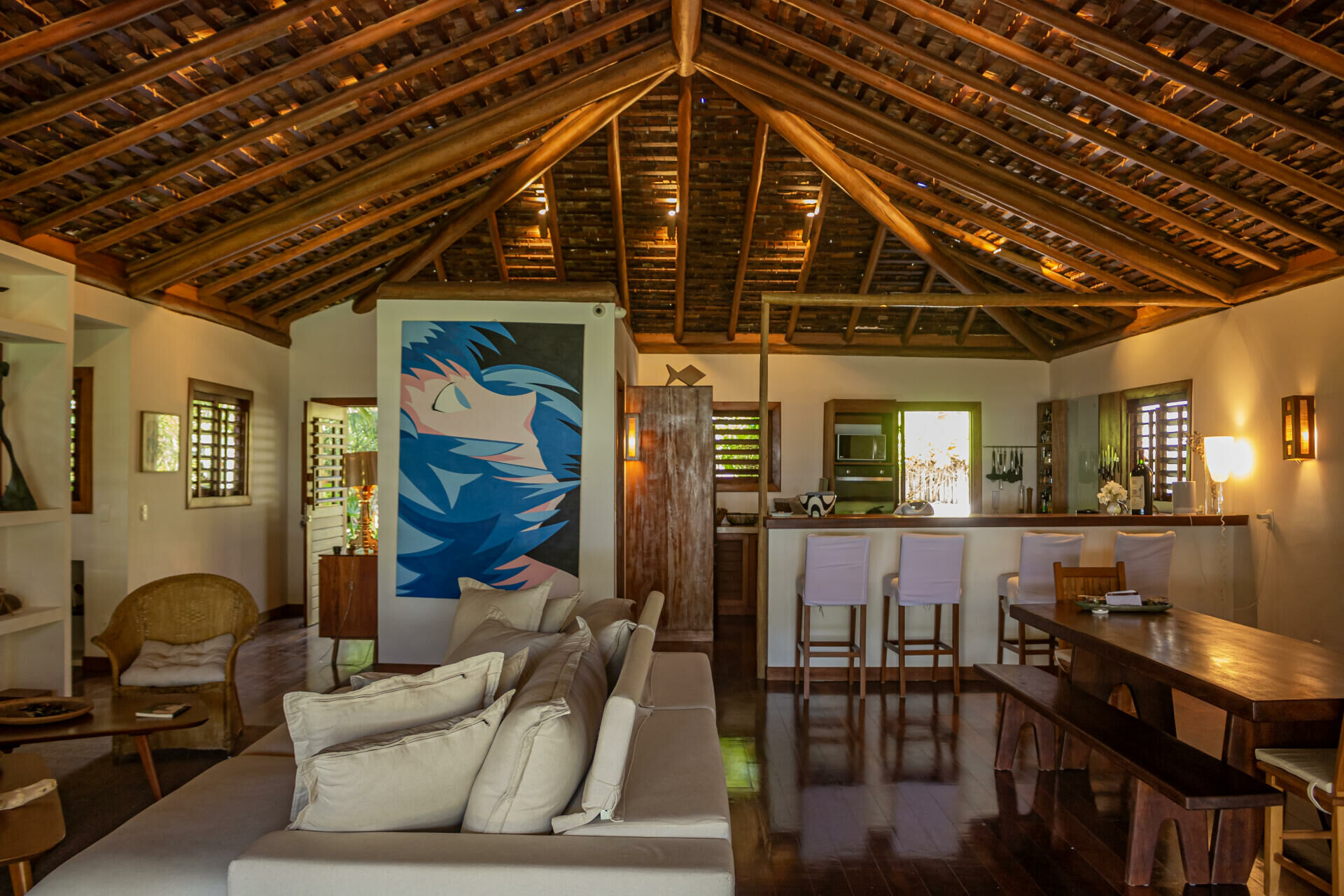 Imagem de Casa frente ao mar, pé na areia, ampla e com uma vista magnífica no Pontal do Maceió